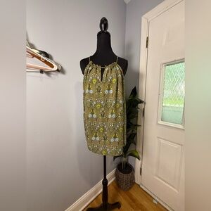 Soho Green Halter Tank Top